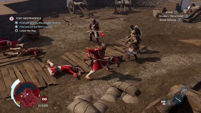 Assassin's Creed 3 remastered. Fort Independence смотреть онлайн