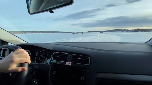 Тест новых шин Michelin X-ice snow в Умео (Швеция) смотреть онлайн