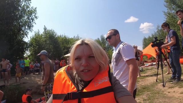 Фестиваль "Доступная вода" Нижний Новгород. Плавание на байдарках, байдарках, сап бордах. смотреть онлайн