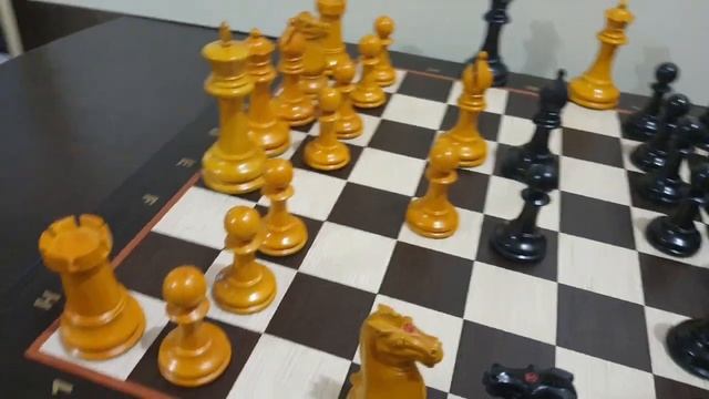 шахматы Стаунтон шахматные фигуры репродукция Стаунтон 1849 года 12 см смотреть онлайн