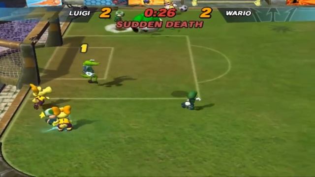 (HD) super mario strikers movie game tv ✦ super mario football game ✦ LUIGI ✦ Mario ✦ WALUIGI смотреть онлайн