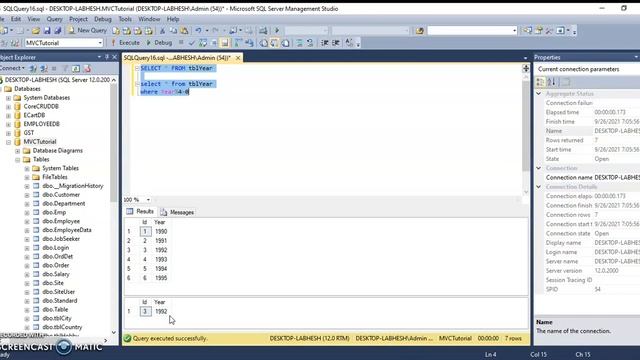 PART 3 ||Leap year in SQL || SQL TUTORIAL || LEARN SQL || SQL PROGRAMMING смотреть онлайн