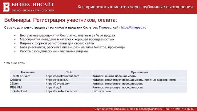 БИЗНЕС ИНСАЙТ: Дмитрий Дюковский. Как привлекать клиентов через публичные выступления смотреть онлайн