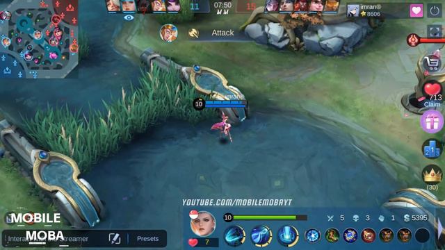 Alluring Mystique Silvanna New Valentine Skin Gameplay [ Top Global Silvanna ] imran® Mobile Legend смотреть онлайн