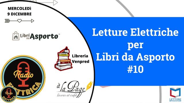 Ep. 10 | Letture Elettriche per Libri da Asporto | Libreria à La Page (Aosta) + Venpred (Marino) смотреть онлайн
