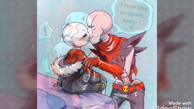 Sans uf x Papyrus uf - fellsest смотреть онлайн