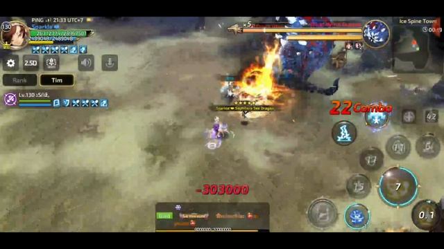 Dragon Nest M - 2 man ancient ice dragon stage 2 and 3 ( seleana + oracle elder ) смотреть онлайн