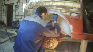 Ремонт задней арки Нивы|НИВА