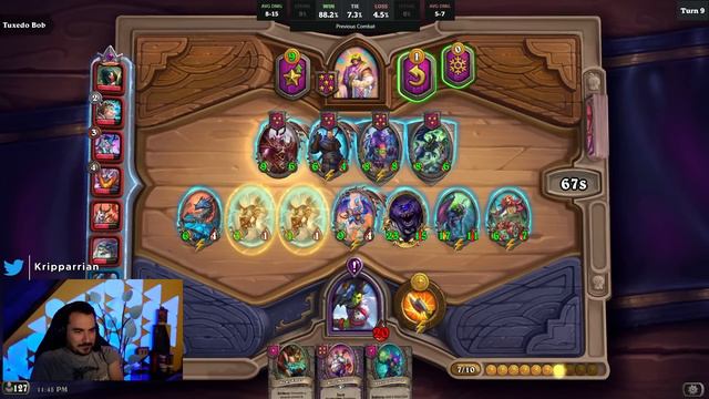 ROKARA DEMONS IS PRETTY GOOD! - Hearthstone Battlegrounds смотреть онлайн