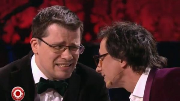 Гарик Харламов и Вадим Галыгин - Новогодняя ночь на канале РБК