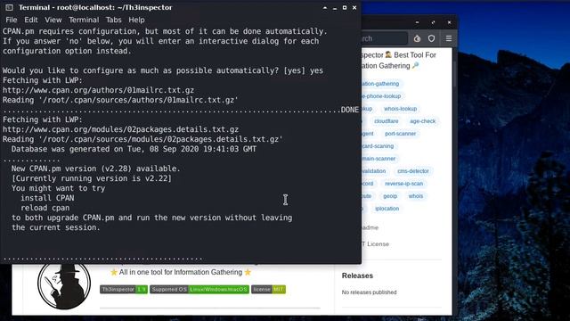 Information gathering tool installation for arm64 Kali Linux смотреть онлайн