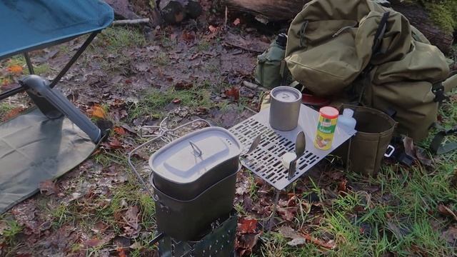 Boundless Voyage Titanium Canteen Cup Mess - New Meths Stove - Cooking  - Titanium Table Grill