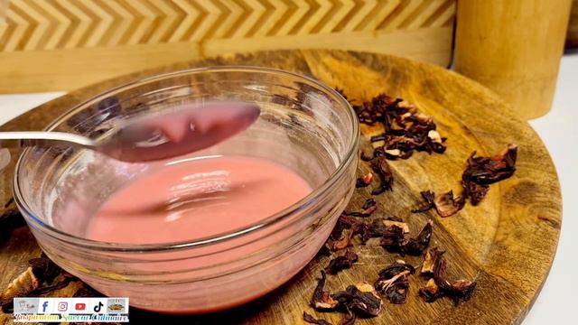 Comment Je Réalise Mon Glaçage Royal À La Fleur D'hibiscus Bissap #glaçageroyal #hibiscus #bissap смотреть онлайн