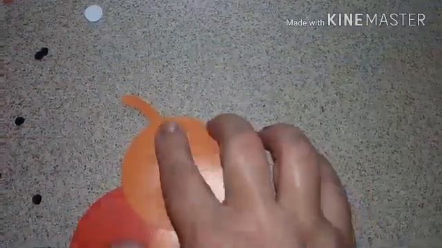 Смешная божья коровка, поделка из цветного картона. смотреть онлайн