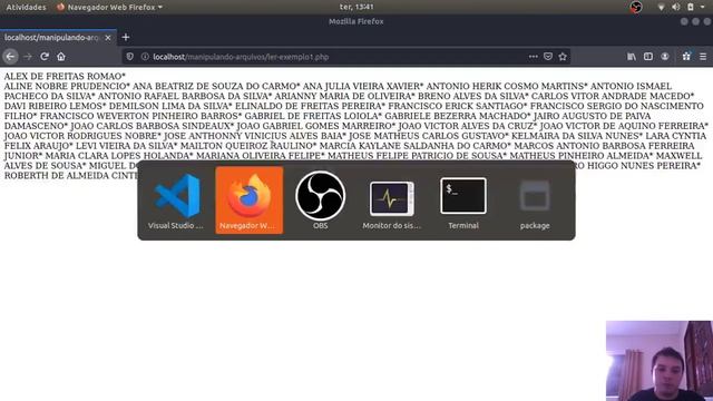 Filesystem Aula 2 - Lendo arquivo texto com file_get_contents смотреть онлайн