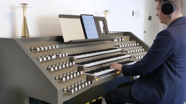 Charles Tournemire - Choral Allelujatique no.2 from l'Orgue Mystique - Viscount Ouverture смотреть онлайн