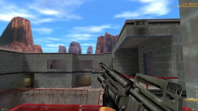 Half-Life 1 multiplayer crossfire map gameplay смотреть онлайн