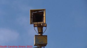 Federal Sign And Signal Thunderbolt 1003A 3 Min HI LO Silverstreet, SC 2/12/22 (Audio Recorder Test