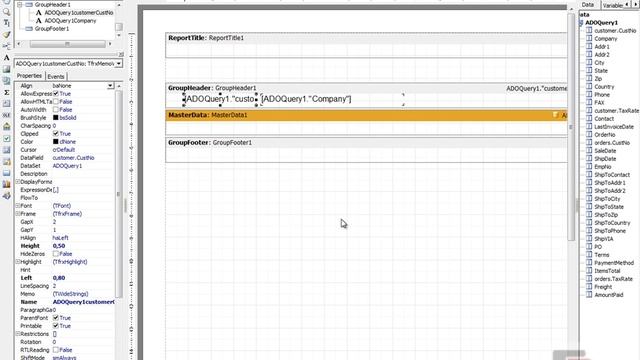Использование агрегатной функции SUM в FastReport VCL смотреть онлайн