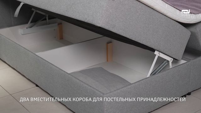 Мягкая кровать "Гранада-2" от Пинскдрев, Белорусская мебель смотреть онлайн