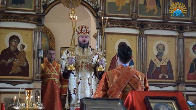 Божественная литургия в храме с. Агинского смотреть онлайн
