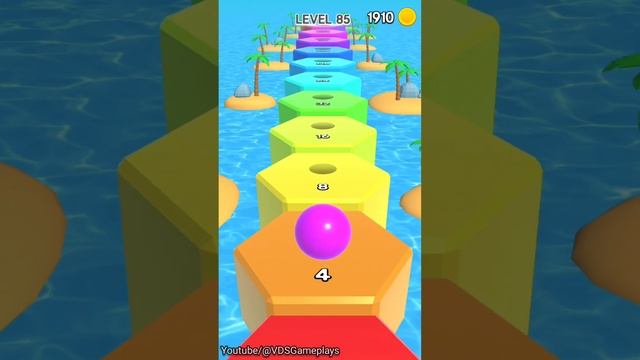 2048 Runner Balls Ball Run Game Levels (81-90) Android iOS Gameplay смотреть онлайн