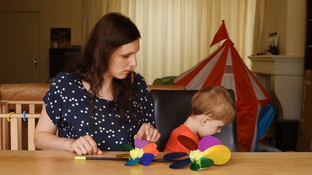 Kак собрать цветок-вертушку / VLOG смотреть онлайн