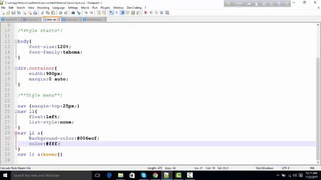 WordPress Theme Development (Register Menu) Part 3 смотреть онлайн