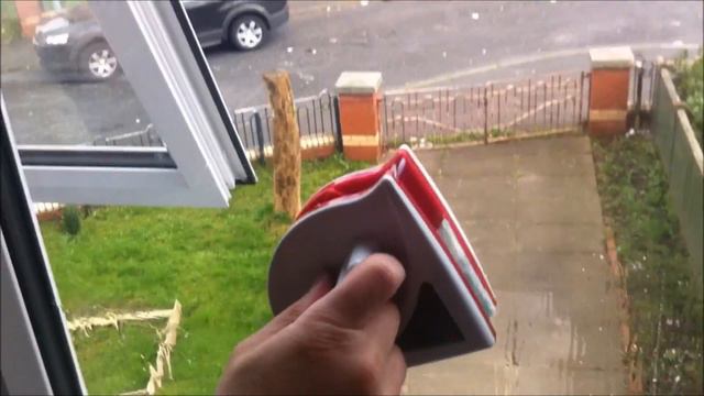 Магнитная щетка для мытья окон : 15 -24 мм double faced glass clean смотреть онлайн