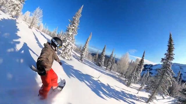 Шерегеш. Фрирайд. Один лайт спуск. Эксперименты с GoPro Max 360 и первый день на Dupraz D1 6+ смотреть онлайн