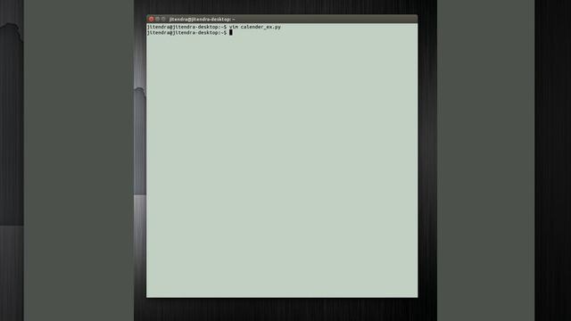 PyQt4, QCalender & QLabel Example in ubuntu смотреть онлайн
