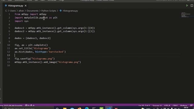 Integração Python-Minitab. Como gerar gráficos do Python dentro dos projetos do Minitab. смотреть онлайн