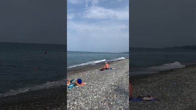 25 августа! Температуры воды в Чёрном море +25*С!!! #всочиумаши смотреть онлайн