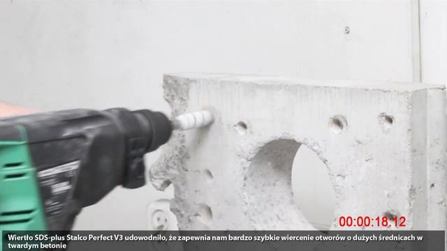 TEST 2-OSTRZOWYCH WIERTEŁ SDS-PLUS STALCO PERFECT V3 смотреть онлайн