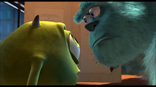 Monsters Inc Boo escapes into the sushi restaurant смотреть онлайн