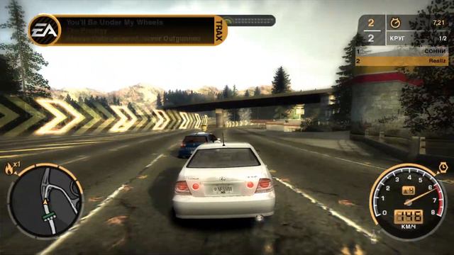 САНЁК PAIHETTY! ПРОХОЖДЕНИЕ NFS MOST WANTED 2005 #2 смотреть онлайн