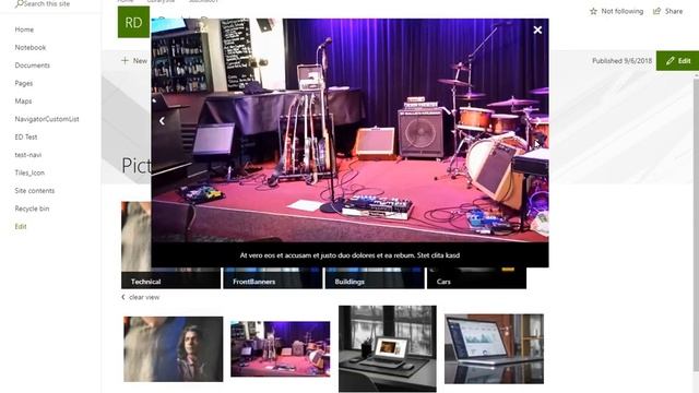 Office 365 / SharePoint Online Picture LightBox WebPart - Bitalus.com смотреть онлайн