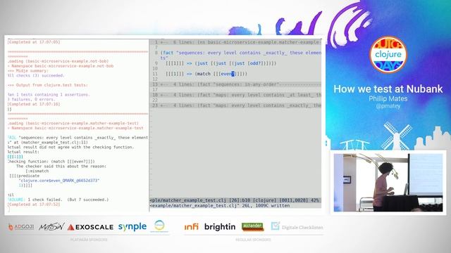 How we test at Nubank - Phillip Mates смотреть онлайн