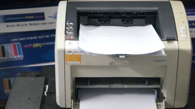 Máy in cũ hp 1022 dùng hộp mực hp 12A chạy ổn định смотреть онлайн
