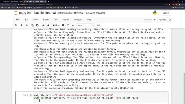 LIRE ET ÉCRIRE UN FICHIER .TXT EN PYTHON смотреть онлайн