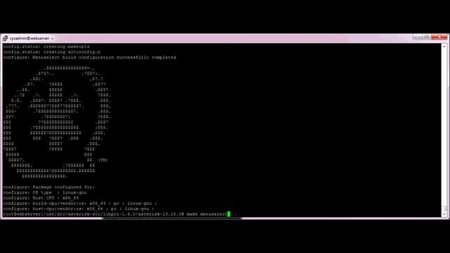 Установка Asterisk PBX 13 в Debian 9 Stretch смотреть онлайн