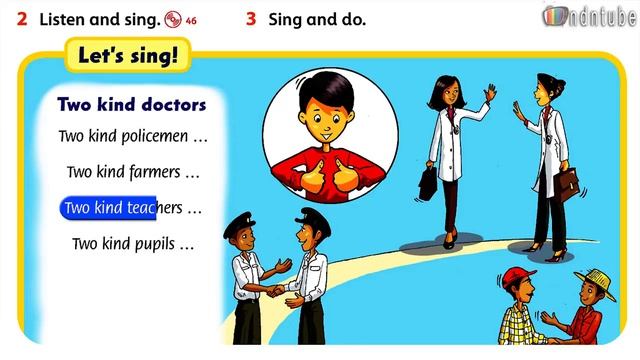 FAMILY AND FRIENDS 1 Unit 4 HE IS A HERO! JOBS . PROFESSIONS смотреть онлайн