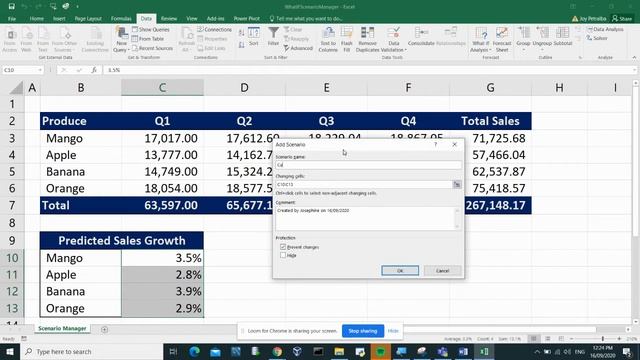 What if Analysis using Scenario Manager смотреть онлайн