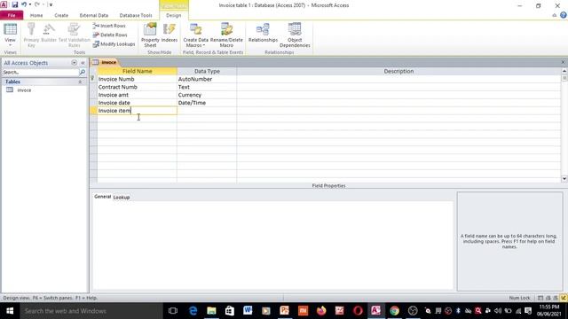 Creating invoice table using MS Access. Computer Application in pharmacy EXP 8 смотреть онлайн