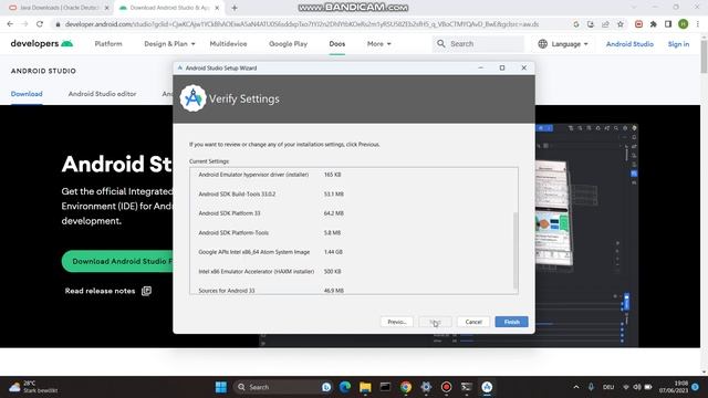 Downloading, Installation and setup of Android Studio. #penetrationtesting #android #androidstudio смотреть онлайн