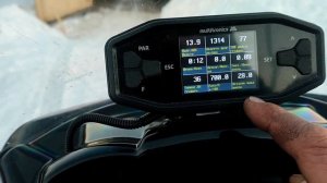 Устанавливаю бортовой компьютер на снегоход Тайга Патруль 800 свт.