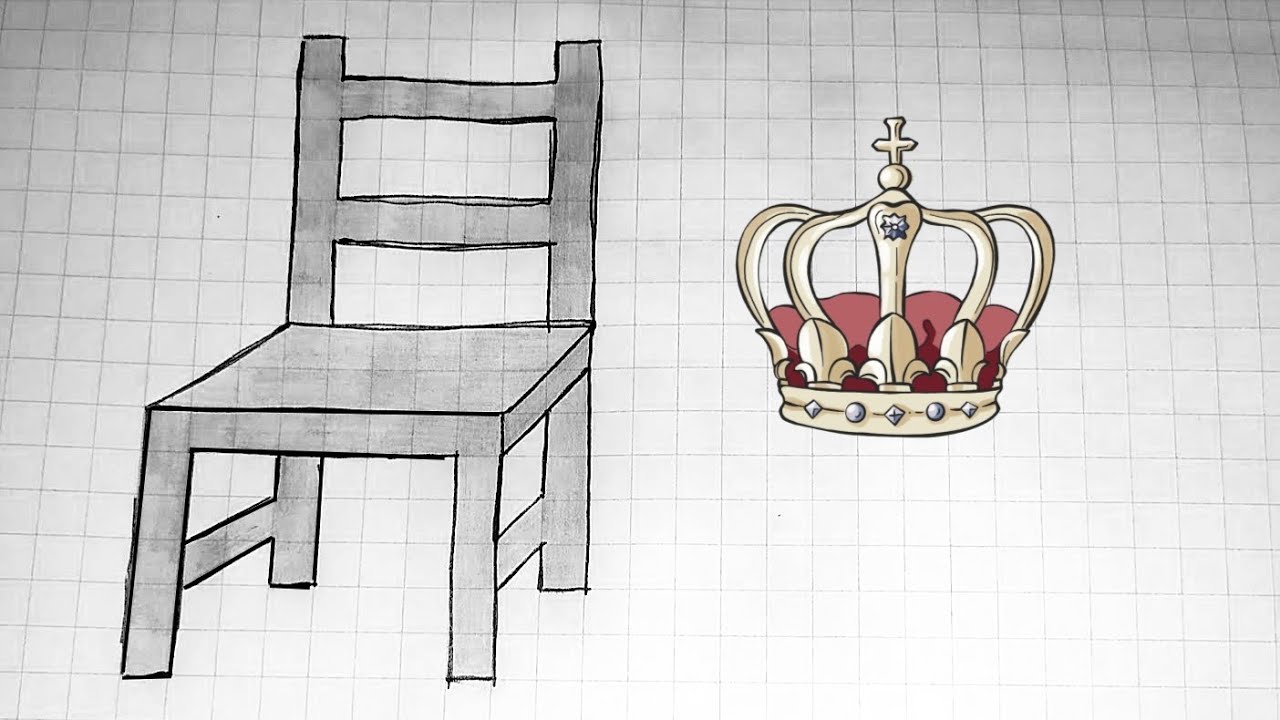 Объёмный 3D рисунок по клеткам "стул"/объёмный рисунок/рисунок по клеткам/3D рисунок по клеткам смотреть онлайн