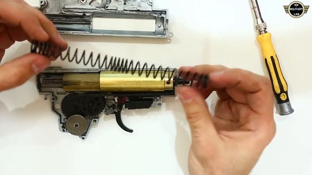 Разборка привода G&G RK74 T короткая версия смотреть онлайн