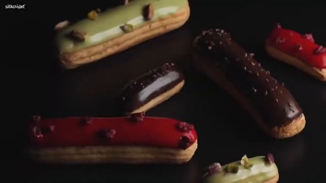 PinchofJoy.ru / Коврик для выпечки Eclair & Choux 30 х 40 см двусторонний силиконовый / Silikomart смотреть онлайн