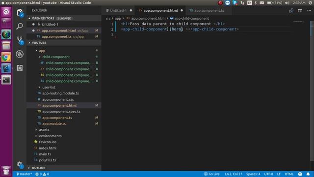 Angular 9 tutorial in Hindi #12 pass data parent to child component смотреть онлайн
